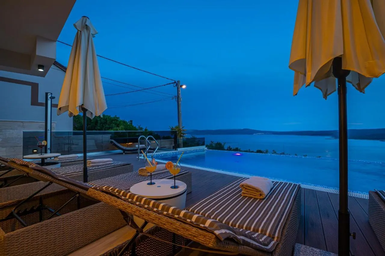 Villa Marassi With Heated Pool, Hot Tub And Sauna Crikvenica 0*,  Croatia